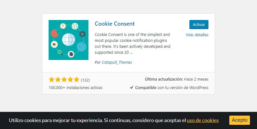 Tu Analista Digital – Agregar barra de cookies a tu wordpress Tu Analista Digital - Agregar barra de cookies a tu wordpress