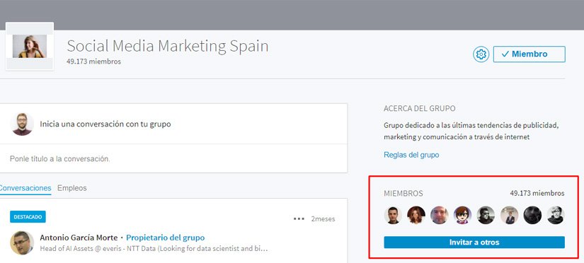 La importancia de los grupos de linkedin