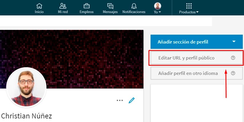 Cómo crear un perfil de linkedin y editar tu url del perfil público